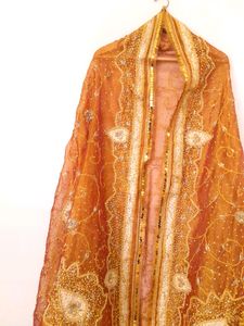 Multicolor Embroidered Skirt &amp; Dupatta (Women&#39;s)