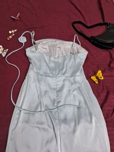 ☕️Lacey Corset Satin dress☕️