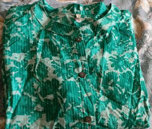 Floral Print Kurta