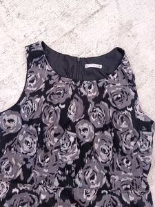 Floral Print Sleeveless Dress