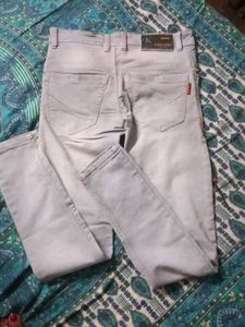 Boys Grey Denim Jeans