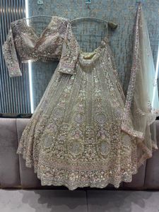 Elegant Embroidered Lehenga Choli Dupatta