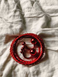 Combo Bangles And Ear Stud