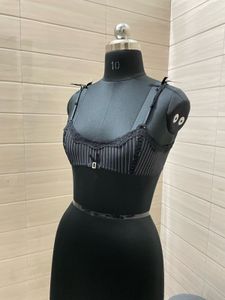 H&amp;M Vintage Striped Bralette Top