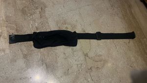 black fanny pack