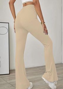 Ribbed Flare Leggings