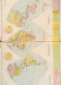 Rare Collectible - 1968 Oxford School Atlas