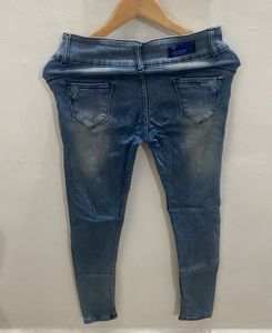 Distressed Denim Jeans