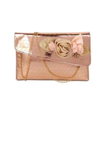Elegant Rose Gold Clutch