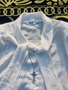 Vintage Bow Shirt/ Top