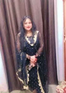 Elegant Black Net Dupatta