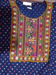 Bandhani Print Kurta