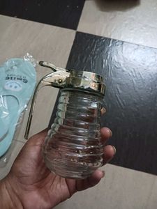 Oil Filling Glass Solid Bottle