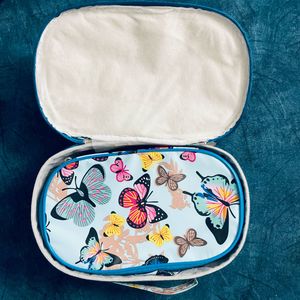 Butterfly Print Pouch - 2 Nos
