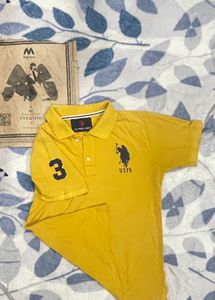 US Polo Assn. Yellow T-Shirt