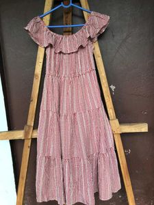 Red Gingham Dress❤️