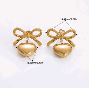 Anti Tarnish Bow Earrings