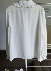 Ruffle Collar Blouse