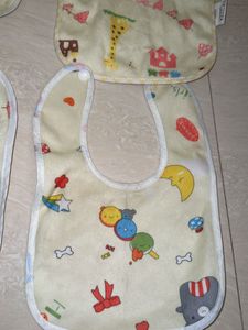 Waterproof Spill Resistant Bibs | Soft cotton bib