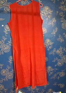 Orange Color Kurti