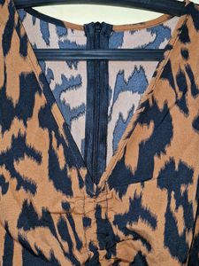 Urbanic office wear animal print dress Size M