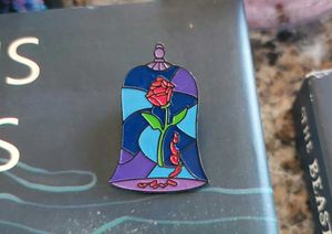 Bookish Enamel Wooden Pins