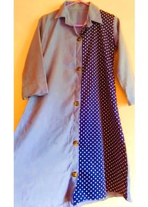 👗 One Piece -Blue Polka Dot 👗