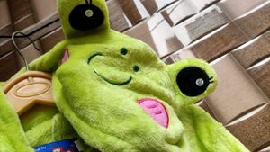 Fun Green woolen jumpsuit for women&#39;s