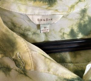 Tye And Dye Green Shirt