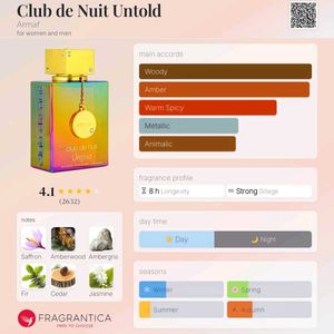 Armaf Club De Nuit Untold 10 ML DECANT
