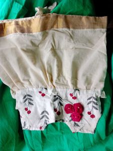 Cute Floral &amp; Cream Dress