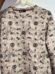 Premium Beige GUCCI-Inspired Sweatshirt – Urban St