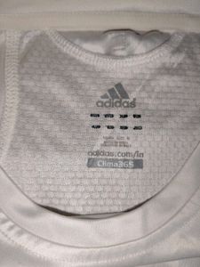 Adidas Sports T Shirt White