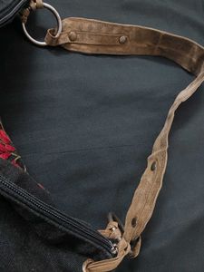 Vintage Floral Embroidery Bag