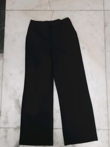 Black Wide Leg Trouser