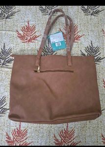 Caprese Brown Tote Bag