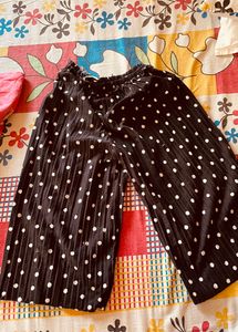 Rio Girl Plazzo Black 8to 9 Years