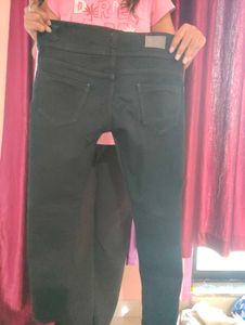 Striped Black Skinny Jeans