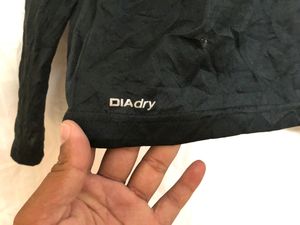 Diadora Black Long Sleeve T Shirt