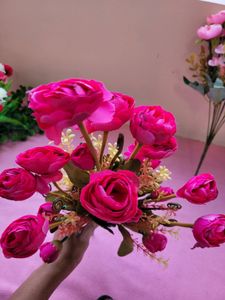 Pink Roses Bunches