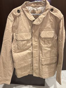 cream men jacket for wintera