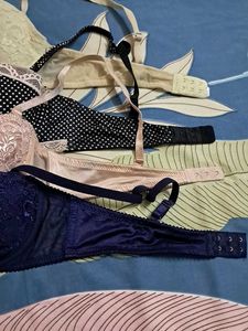 Combo Of Four Premium  Imported Fabric Bra