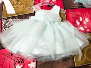 Skyish Barbie Frock..