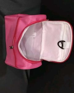 Women Zip Closure Cosmetic Makeup Bag