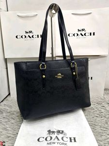 COACH*  *SIGNATURE TOTE BAG* *10A QUALITY*