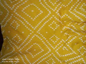 Yellow Printed Top