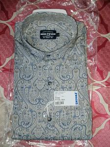 Ethnic Party Wear Shirt, Slim Fit