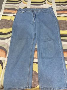 Blue Straight Jeans
