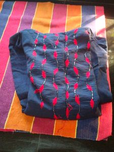 Beautiful 🔵 Blue Kurta