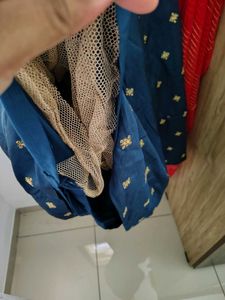 Ethnic Embroidered Dress with Jacket